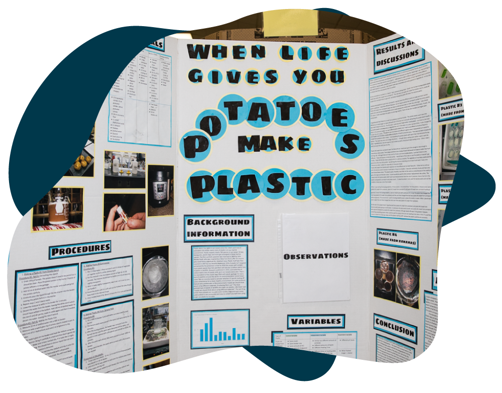 Science Fair Project: When Life Gives you Potatoes Make Plastic