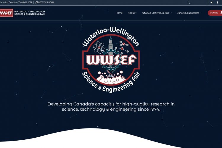 WWSEF Website Homepage